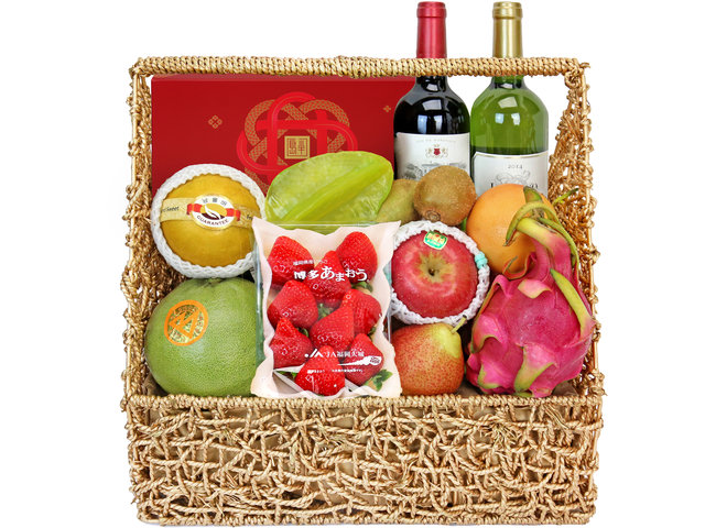 CNY Gift Hamper - CNY peninsula fruit Basket Z9 - CH20131A1 Photo