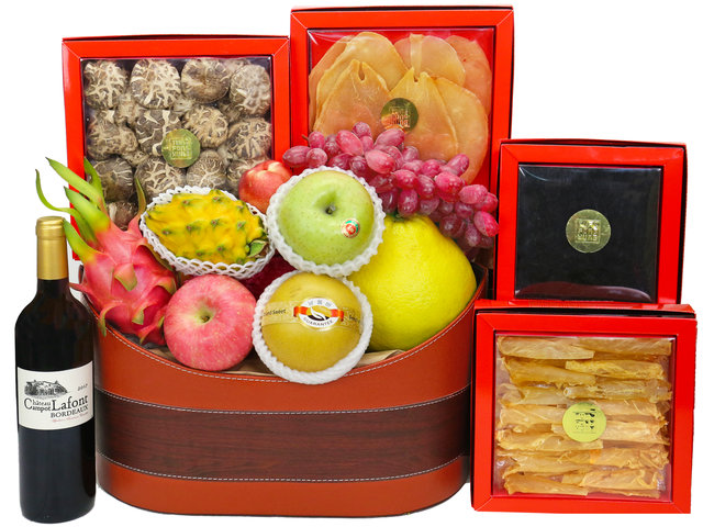 Fruit Basket - Premium Fruit Baskets C72 - FT0207A3 Photo