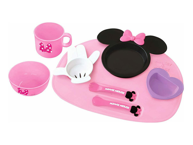 Gift Accessories - Japan Disney Minnie Baby Tableware Set - BRA0930A1 Photo