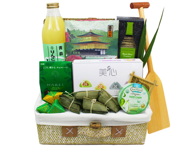 Wine n Food Hamper - Dragon Boat Festival Dumpling Gift Basket K15 - L3122554 Photo