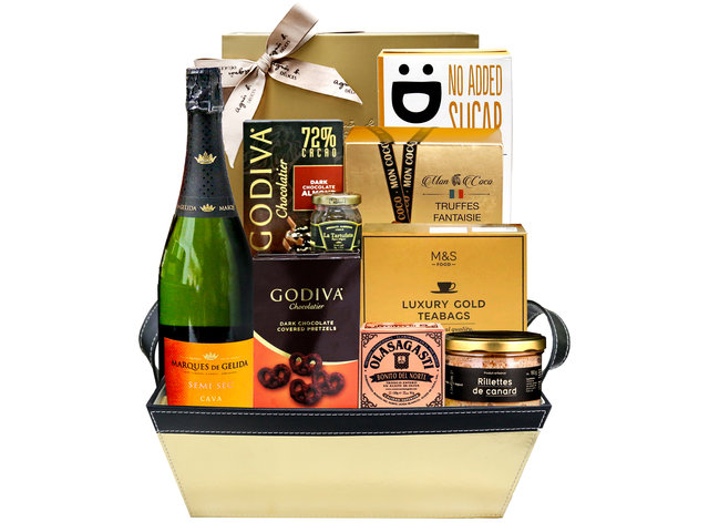 Wine n Food Hamper - Permium Business Food Gift Hamper FH07  - L36670140 Photo