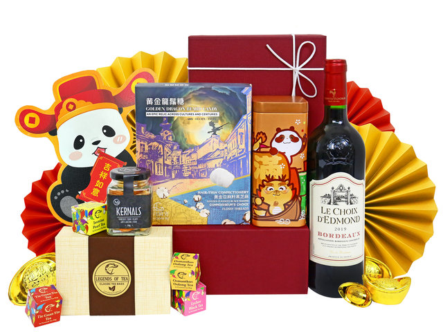 新年果篮Hamper - 新春中式美食礼篮 Hampers 0104A8 - CH20104A8 Photo