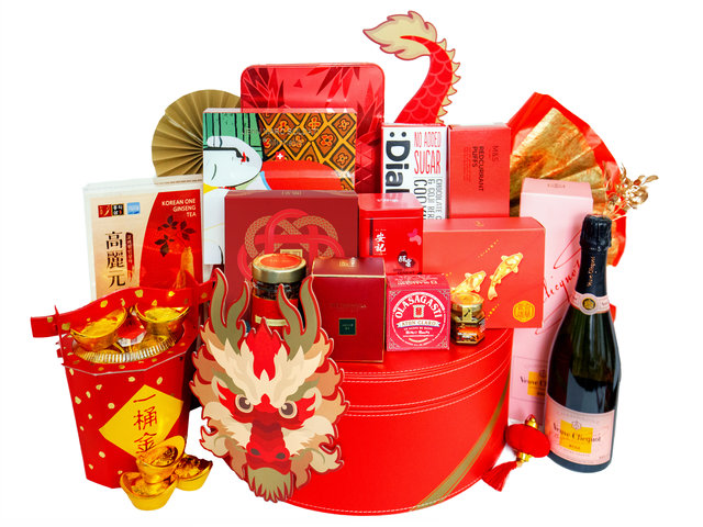 新年果籃Hamper - 農曆新年禮物籃 0111B3 - CH20111B3 Photo